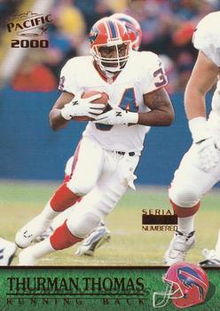 2000 Pacific - Copper #46 Thurman Thomas Front
