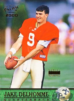 2000 Pacific - Copper #229 Jake Delhomme Front