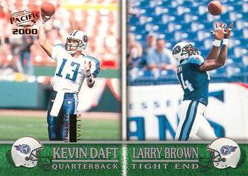 2000 Pacific - Copper #385 Kevin Daft / Larry Brown Front