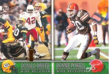 2000 Pacific - Copper #397 Donald Driver / Ronnie Powell Front