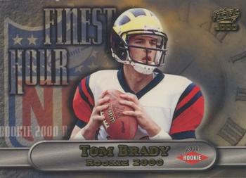 2000 Pacific - Finest Hour #15 Tom Brady Front