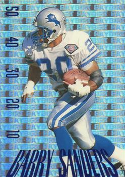 1995 SkyBox Premium - Paydirt Blue #PD23 Barry Sanders Front