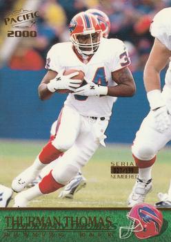 2000 Pacific - Gold #46 Thurman Thomas Front