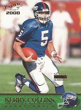 2000 Pacific - Gold #243 Kerry Collins Front