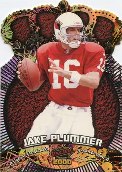 2000 Pacific - Gold Crown Die Cuts #1 Jake Plummer Front