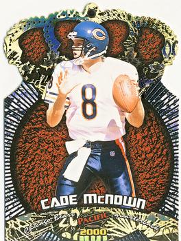 2000 Pacific - Gold Crown Die Cuts #2 Cade McNown Front