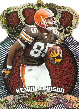 2000 Pacific - Gold Crown Die Cuts #6 Kevin Johnson Front
