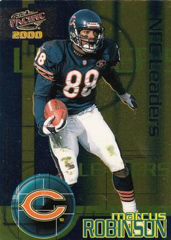 2000 Pacific - NFC Leaders #1 Marcus Robinson Front