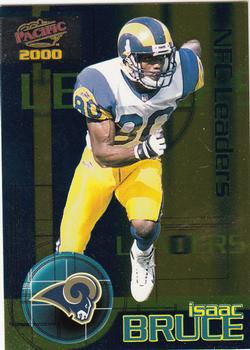 2000 Pacific - NFC Leaders #6 Isaac Bruce Front