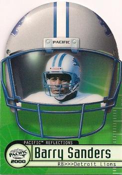 2000 Pacific - Reflections #6 Barry Sanders Front