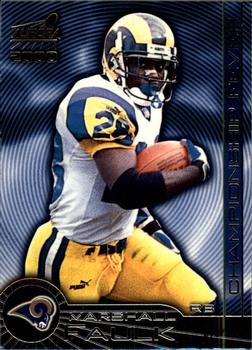 2000 Pacific Aurora - Championship Fever Silver #14 Marshall Faulk Front