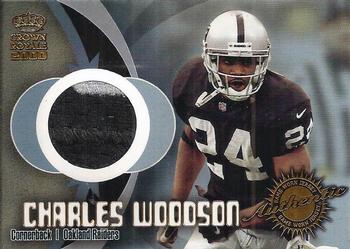 2000 Pacific Crown Royale - Game Worn Jerseys #6 Charles Woodson Front