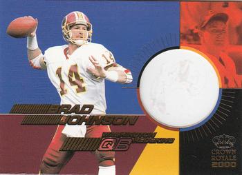 2000 Pacific Crown Royale - In the Pocket #15 Brad Johnson Front