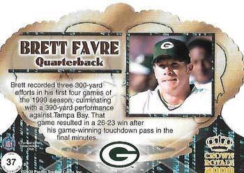 2000 Pacific Crown Royale - Limited Series #37 Brett Favre Back
