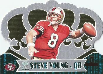 2000 Pacific Crown Royale - Limited Series #93 Steve Young Front