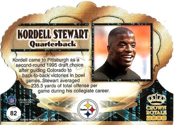 2000 Pacific Crown Royale - Retail #82 Kordell Stewart Back