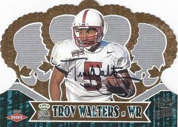 2000 Pacific Crown Royale - Rookie Autographs #141 Troy Walters Front