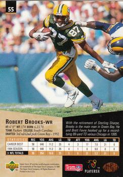 1995 SP #55 Robert Brooks Back