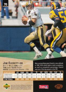 1995 SP #70 Jim Everett Back
