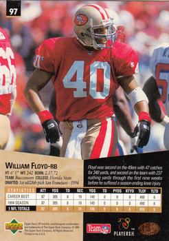 1995 SP #97 William Floyd Back