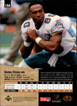 1995 SP #166 Irving Fryar Back