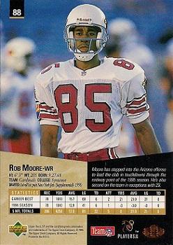1995 SP #88 Rob Moore Back