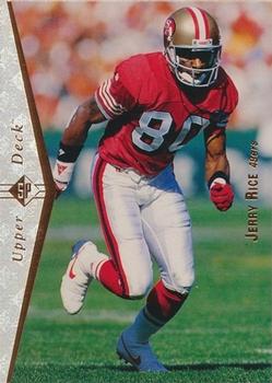 1995 SP #93 Jerry Rice Front