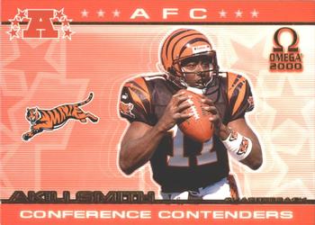 2000 Pacific Omega - AFC Conference Contenders #2 Akili Smith Front