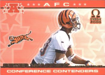 2000 Pacific Omega - AFC Conference Contenders #3 Peter Warrick Front
