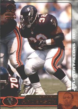 2000 Pacific Omega - Copper #7 Jamal Anderson Front