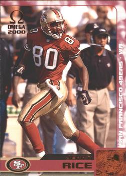 2000 Pacific Omega - Copper #126 Jerry Rice Front
