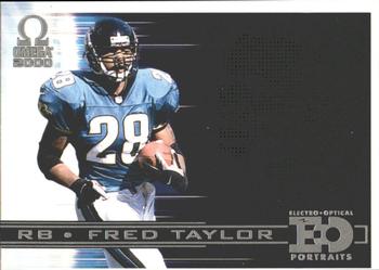 2000 Pacific Omega - EO Portraits #11 Fred Taylor Front