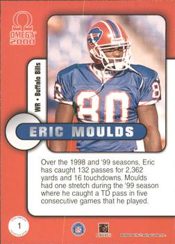 2000 Pacific Omega - Fourth & Goal #1 Eric Moulds Back