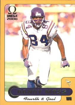2000 Pacific Omega - Fourth & Goal #7 Randy Moss Front