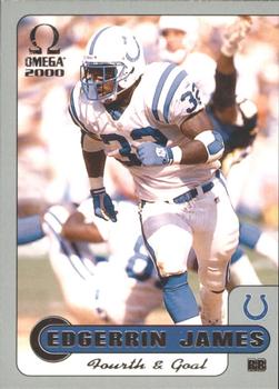 2000 Pacific Omega - Fourth & Goal #11 Edgerrin James Front