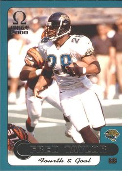 2000 Pacific Omega - Fourth & Goal #12 Fred Taylor Front