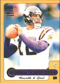 2000 Pacific Omega - Fourth & Goal #24 Daunte Culpepper Front