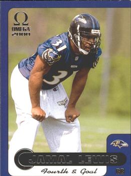 2000 Pacific Omega - Fourth & Goal #29 Jamal Lewis Front