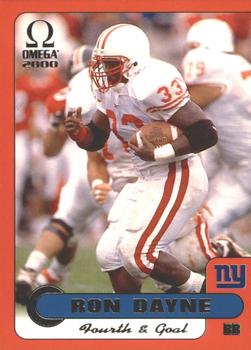 2000 Pacific Omega - Fourth & Goal #32 Ron Dayne Front