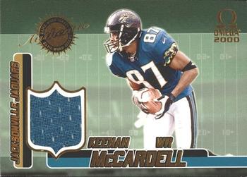 2000 Pacific Omega - Game Worn Jerseys #1 Keenan McCardell Front
