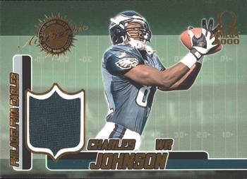 2000 Pacific Omega - Game Worn Jerseys #6 Charles Johnson Front