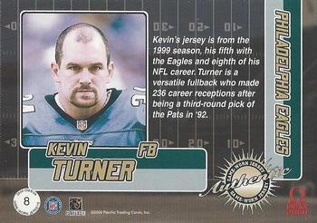 2000 Pacific Omega - Game Worn Jerseys #8 Kevin Turner Back