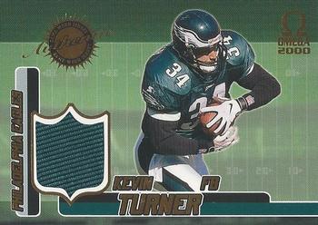 2000 Pacific Omega - Game Worn Jerseys #8 Kevin Turner Front