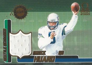 2000 Pacific Omega - Game Worn Jerseys #9 Brock Huard Front