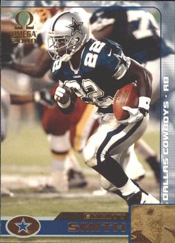 2000 Pacific Omega - Gold #40 Emmitt Smith Front