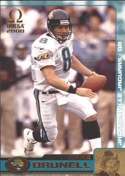 2000 Pacific Omega - Gold #63 Mark Brunell Front