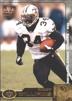 2000 Pacific Omega - Gold #87 Ricky Williams Front