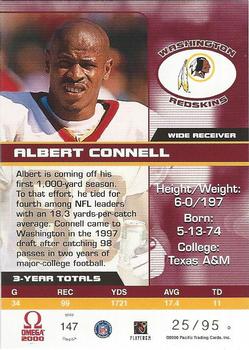 2000 Pacific Omega - Gold #147 Albert Connell Back