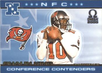 2000 Pacific Omega - NFC Conference Contenders #18 Shaun King Front