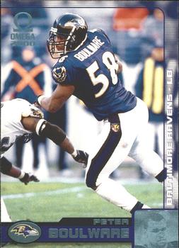 2000 Pacific Omega - Platinum Blue #12 Peter Boulware Front